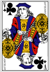 100px Jack of clubs fr svg