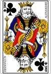 100px King of clubs fr svg
