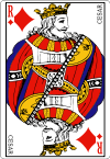 100px King of diamonds fr svg