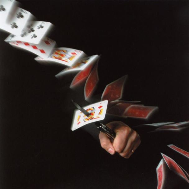 couteau et cartes